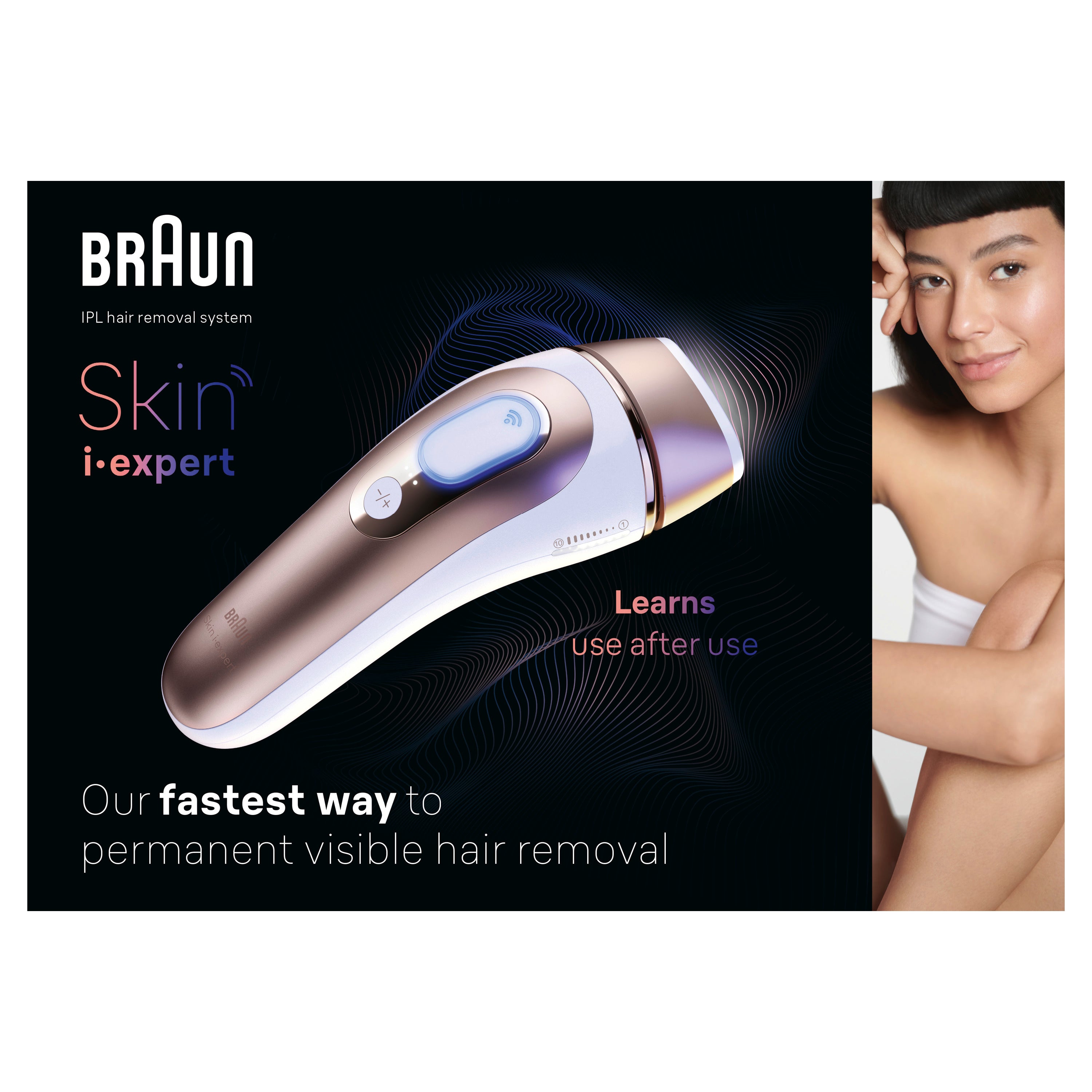 IPL 7 מכשיר להפחתת שיער לצמיתות PL7253 Braun