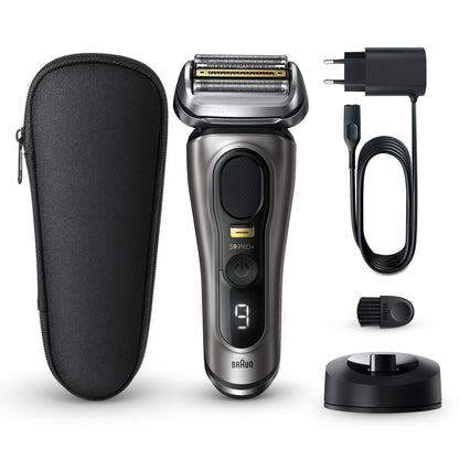 בראון מכונת גילוח Braun סדרה 9 הרמוניה אפור PRO 5+1