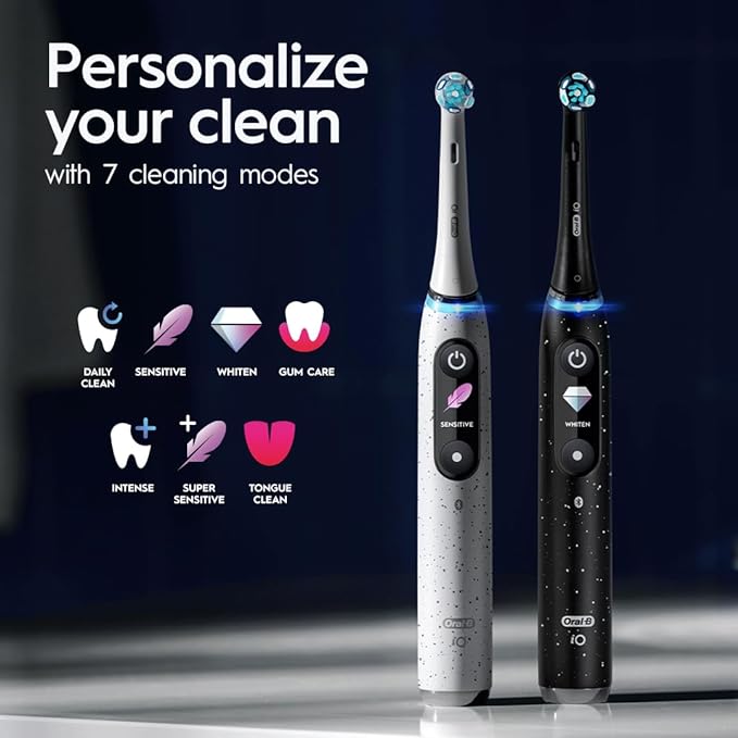 ORAL-B iO10 מברשת שיניים חשמלית (שחור)
