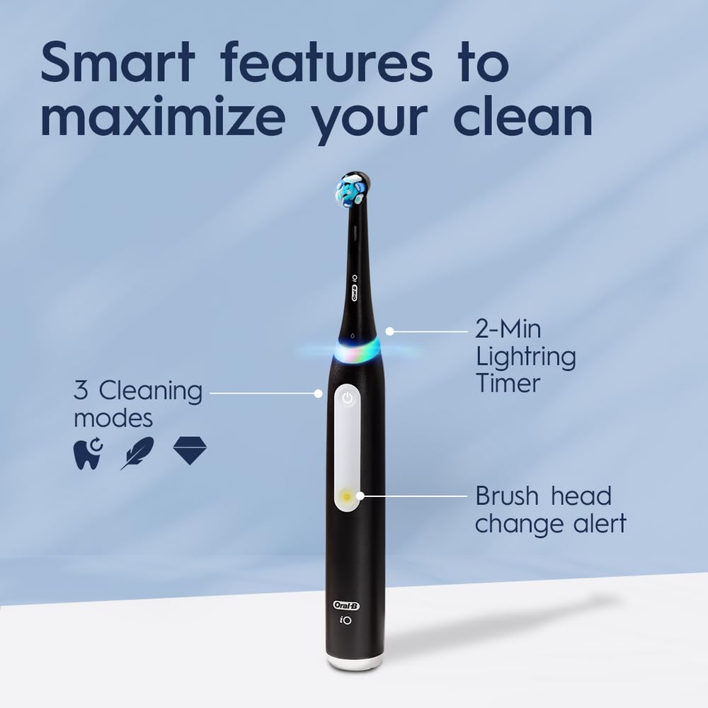 ORAL-B מברשת שיניים חשמלית IO3 (שחור)