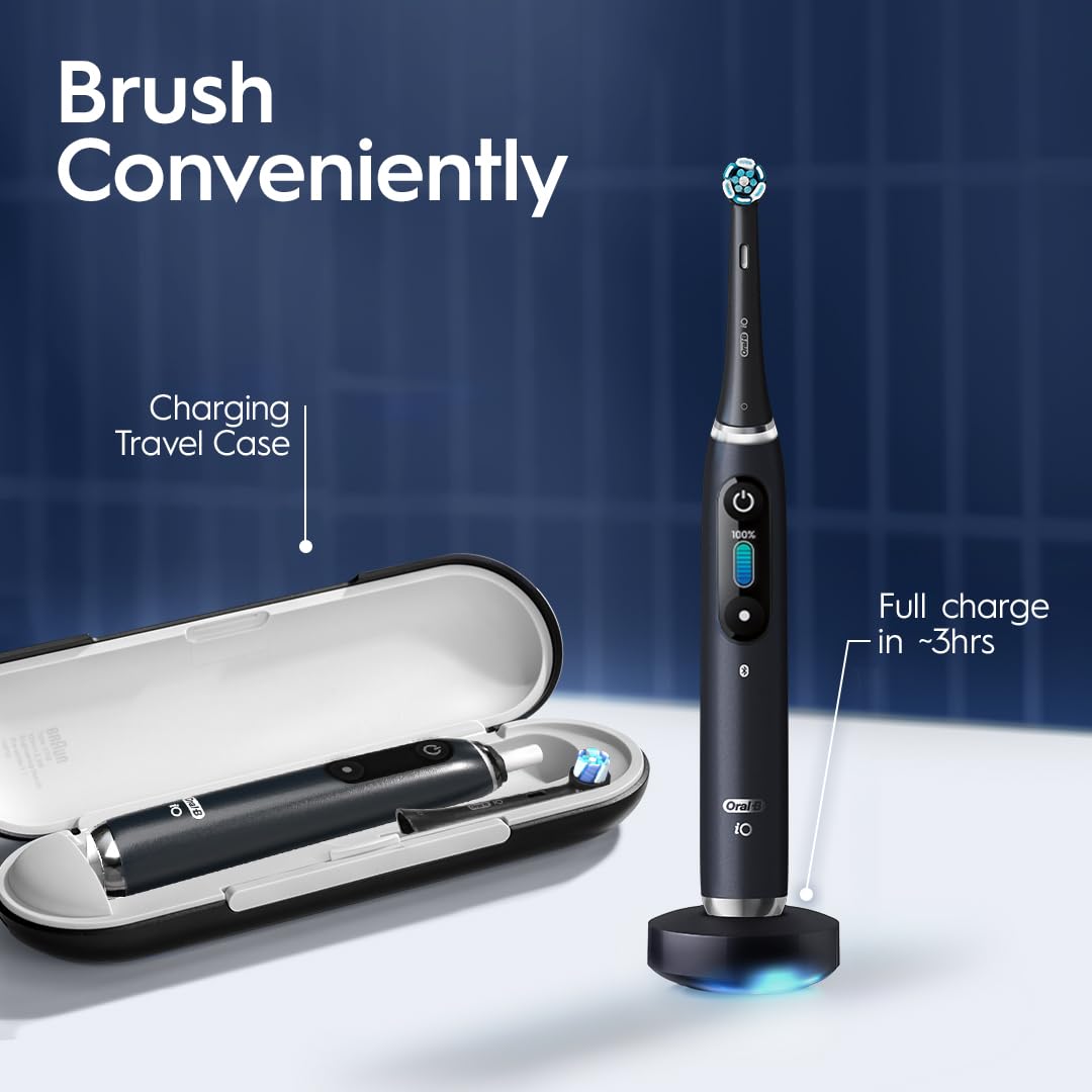 ORAL-B iO9 מברשת שיניים חשמלית (שחור)